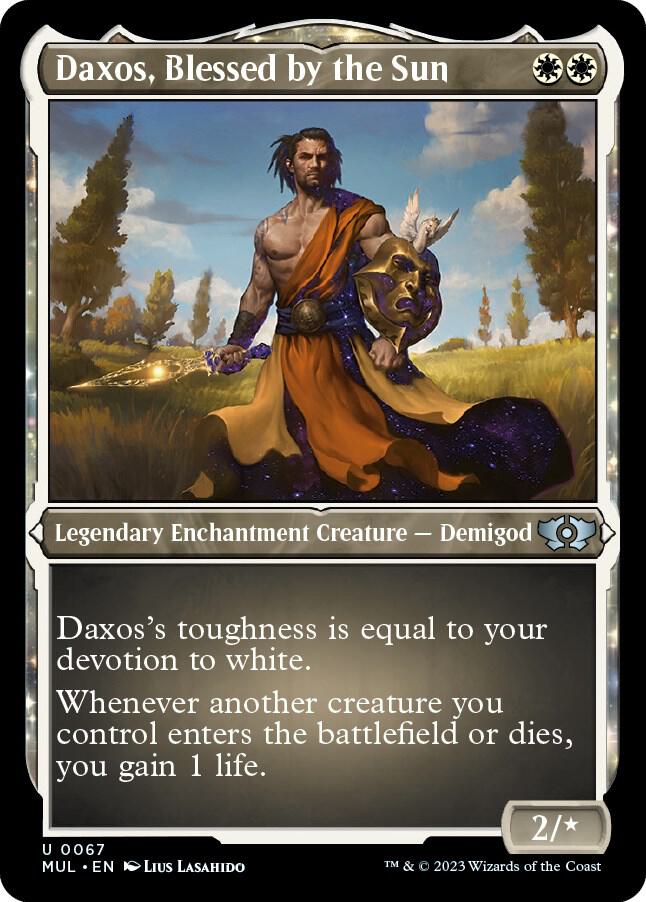 Daxos, Blessed by the Sun (Foil Etched)
