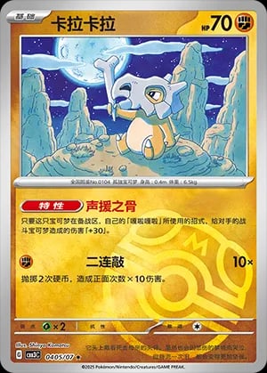 Cubone (Master Ball Pattern)