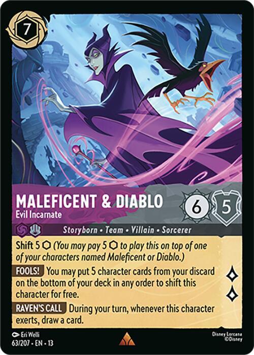 Maleficent & Diablo - Evil Incarnate