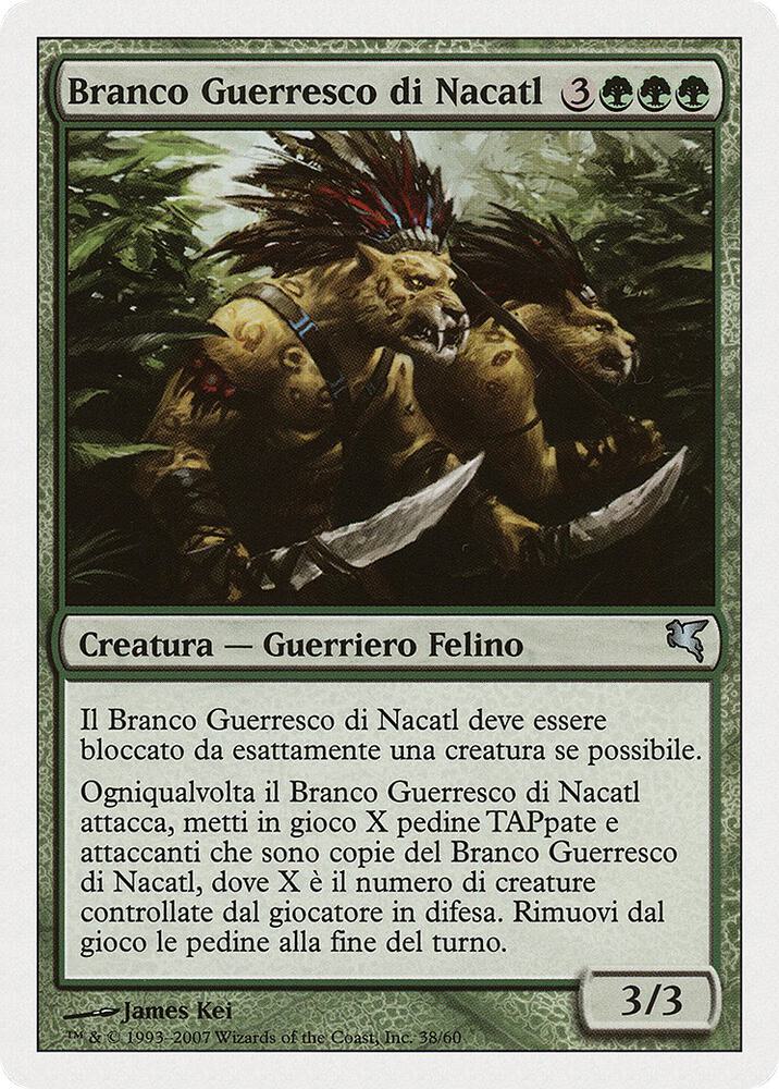 Nacatl War-Pride (Italian) - "Branco Guerresco di Nacatl"