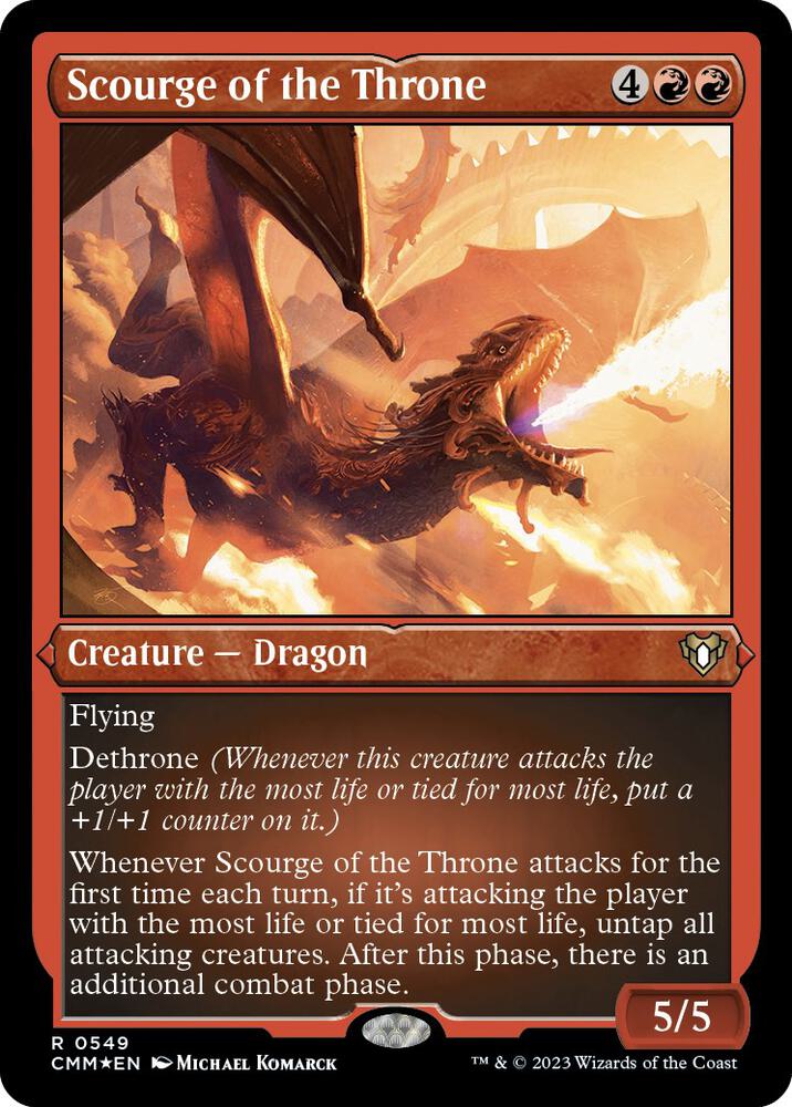 Scourge of the Throne (Foil Etched)
