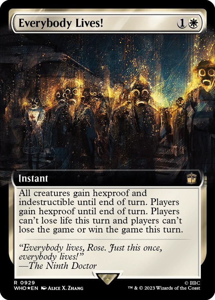 Everybody Lives! (Extended Art) (Surge Foil)