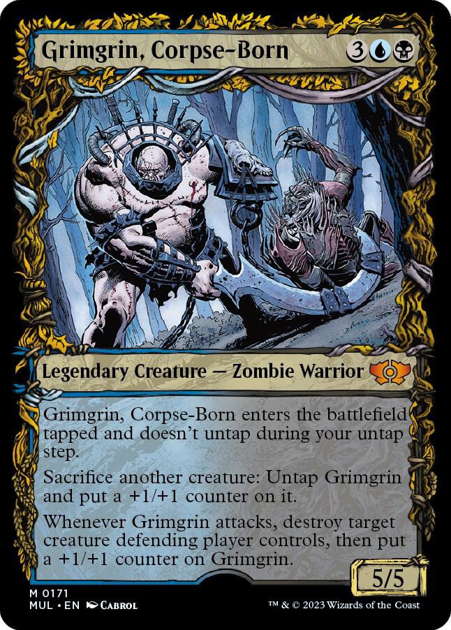 Grimgrin, Corpse-Born (Halo Foil)