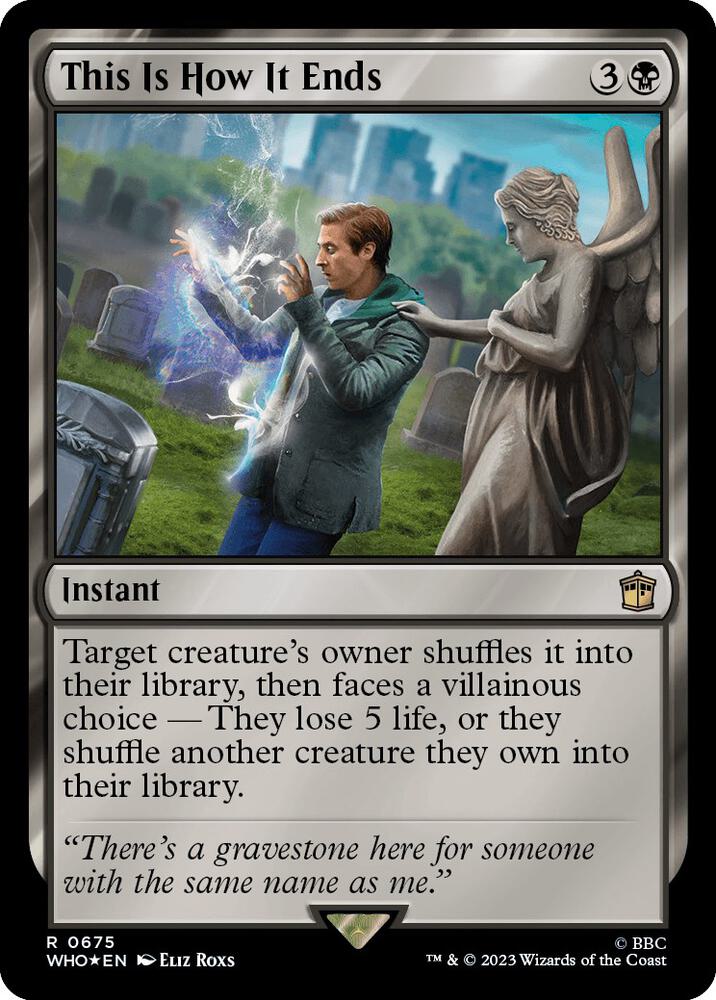 This Is How It Ends (Surge Foil)