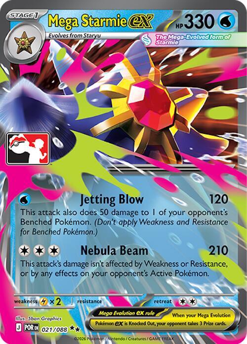 Mega Starmie ex - 021/088