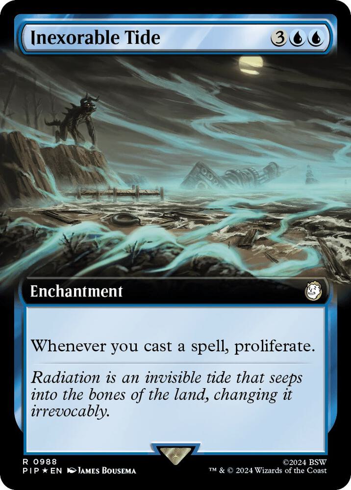 Inexorable Tide (Extended Art) (Surge Foil)