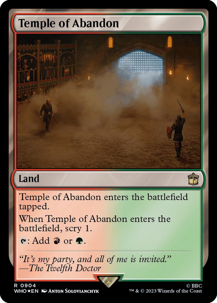 Temple of Abandon (Surge Foil)