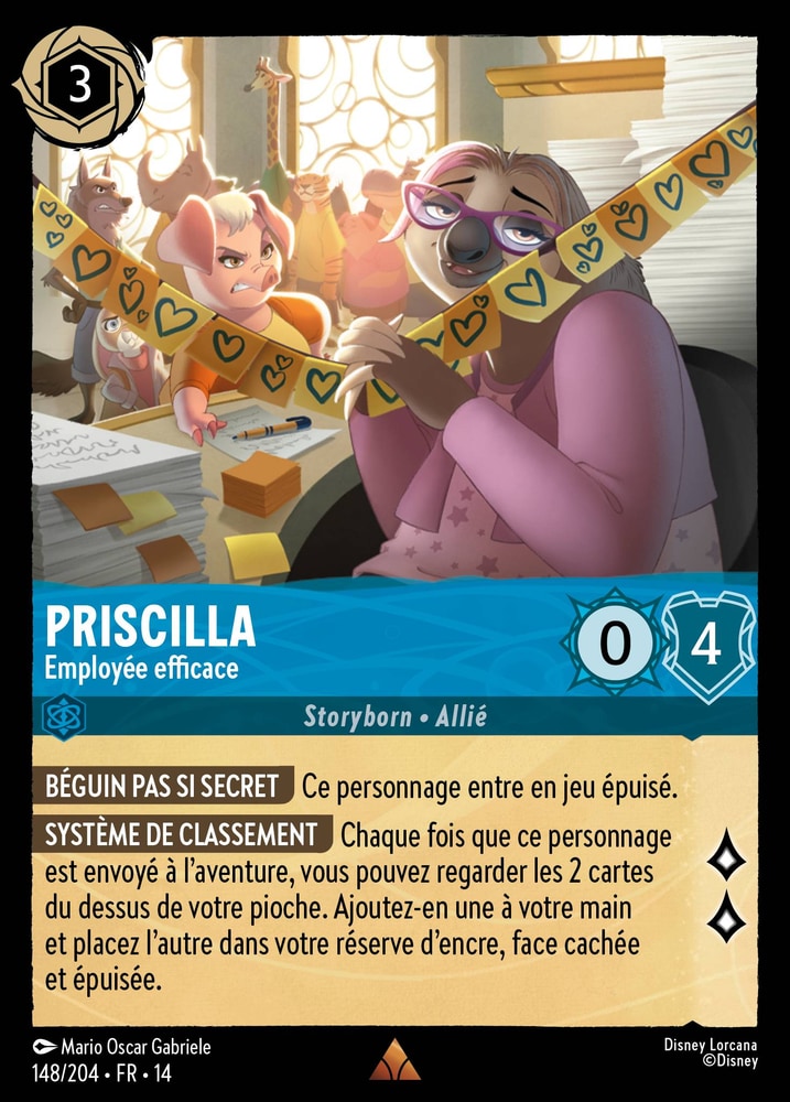 Priscilla - Efficient Clerk