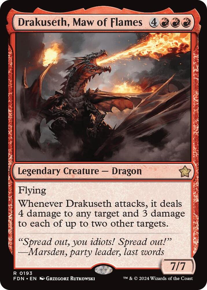 Drakuseth, Maw of Flames (0193)
