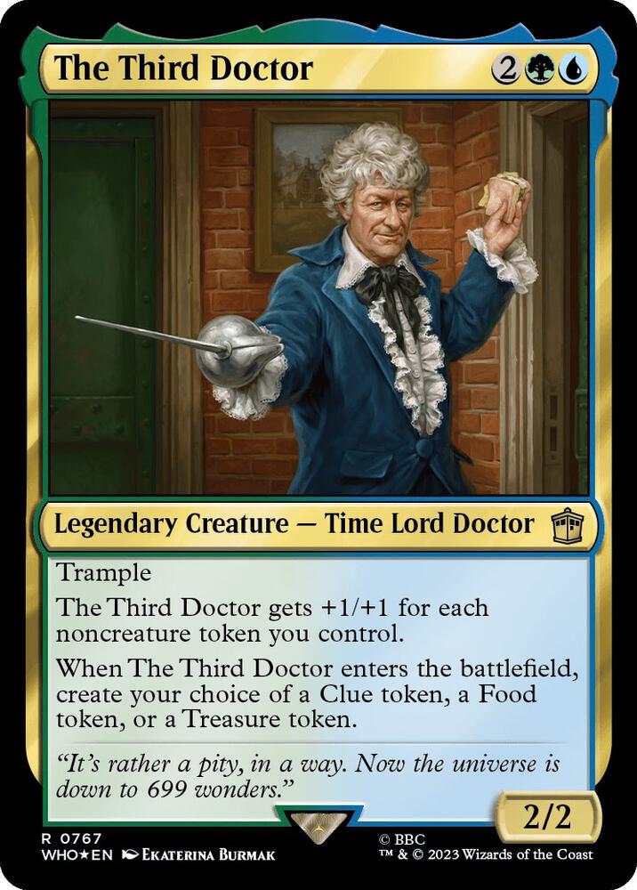 The Third Doctor (Surge Foil)