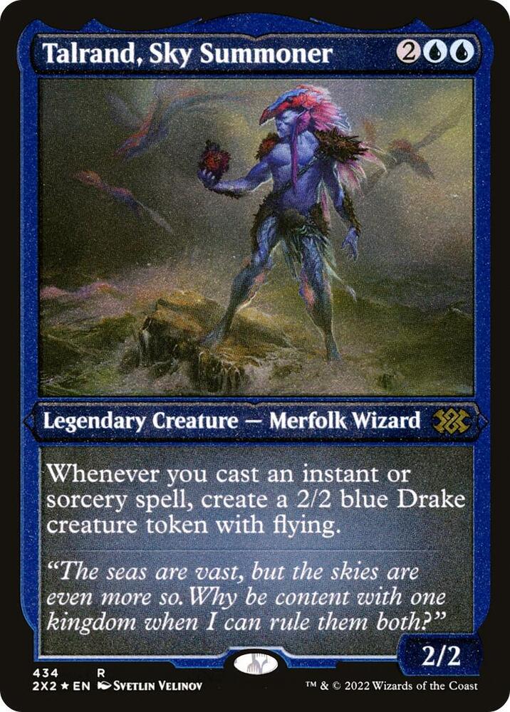 Talrand, Sky Summoner (Foil Etched)