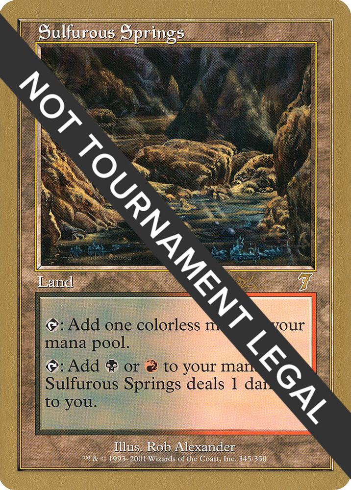 Sulfurous Springs - 2001 Jan Tomcani (7ED)