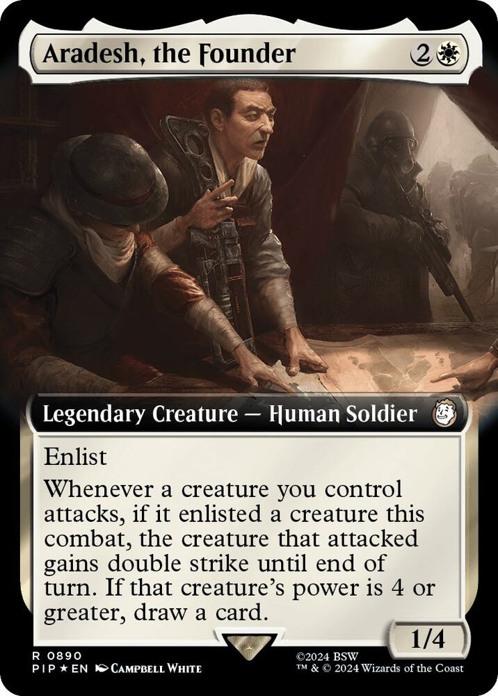 Aradesh, the Founder (Extended Art) (Surge Foil)