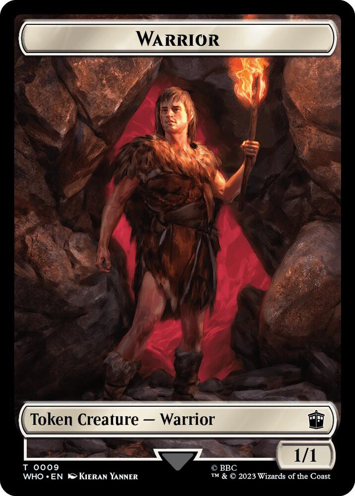 Warrior // Food (0027) Double-Sided Token