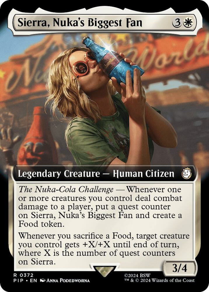 Sierra, Nuka's Biggest Fan (Extended Art)