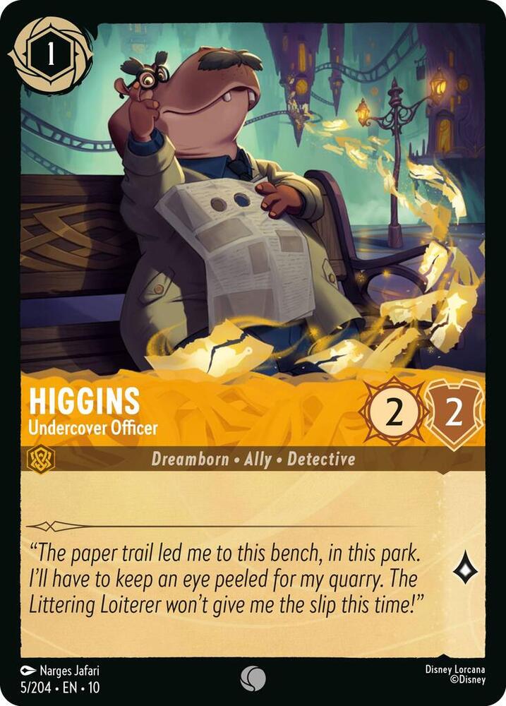 Higgins - Undercover Officer