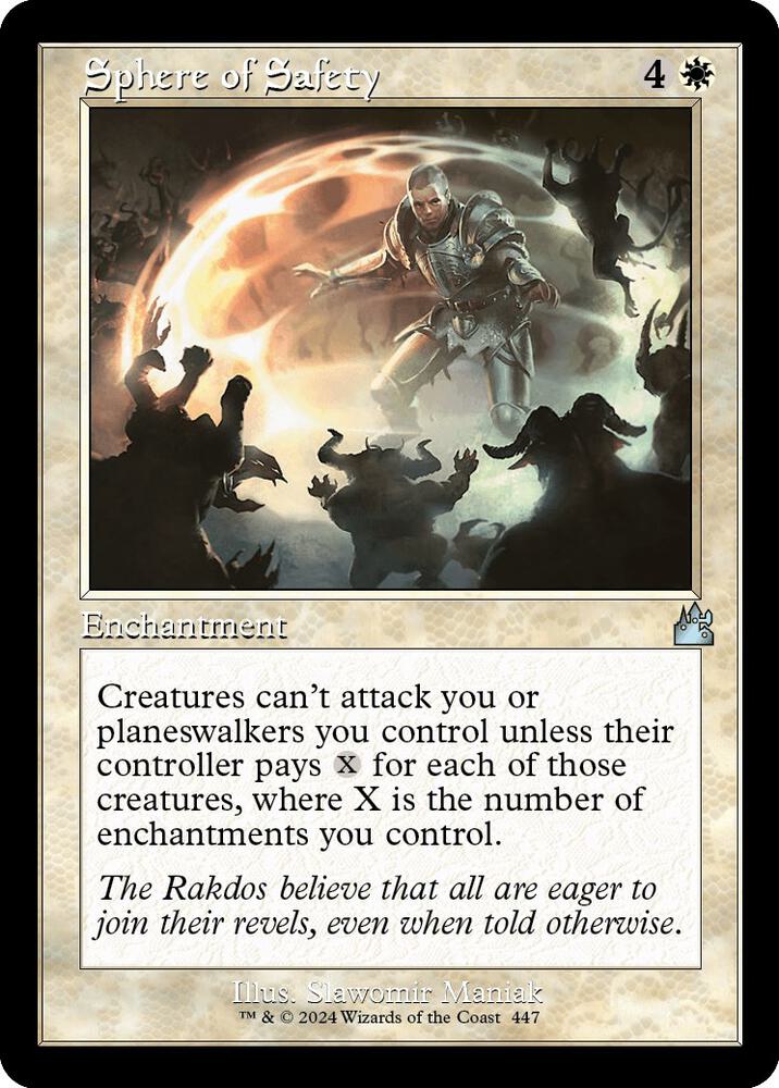 Sphere of Safety (Retro Frame)
