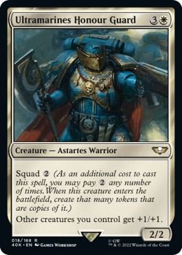 Ultramarines Honour Guard (Surge Foil)