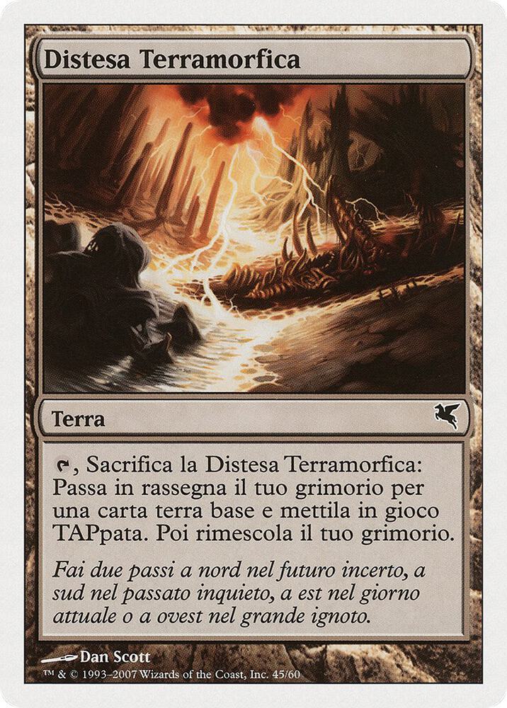 Terramorphic Expanse (Italian) - "Distesa Terramorfica" (L45)