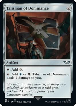 Talisman of Dominance (254) (Surge Foil)