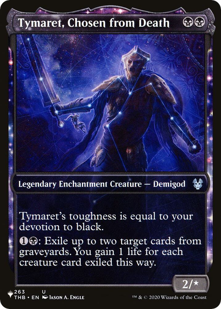 Tymaret, Chosen from Death (Showcase)