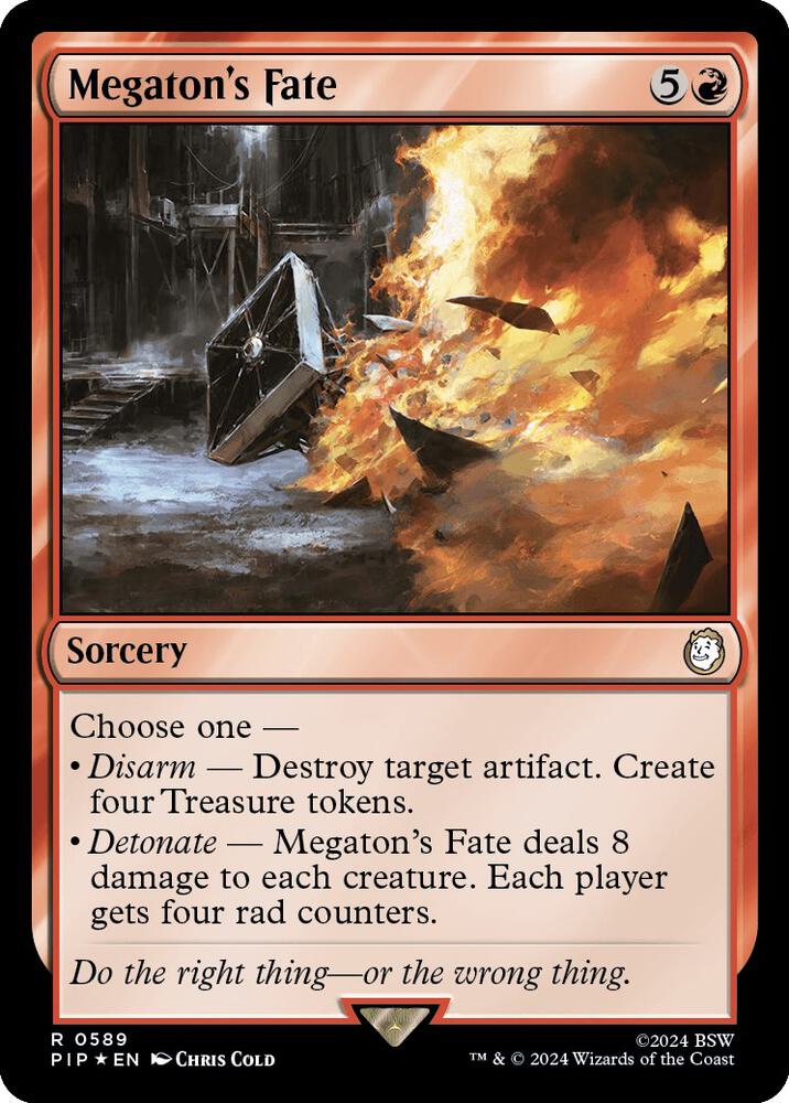Megaton's Fate (Surge Foil)