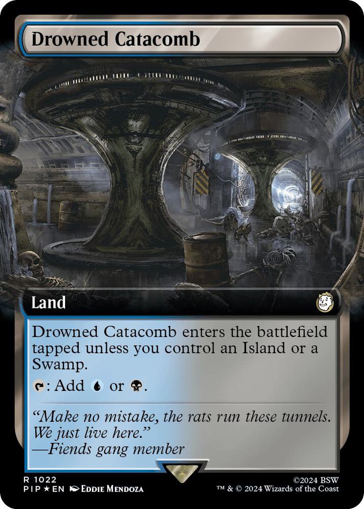 Drowned Catacomb (Extended Art) (Surge Foil)