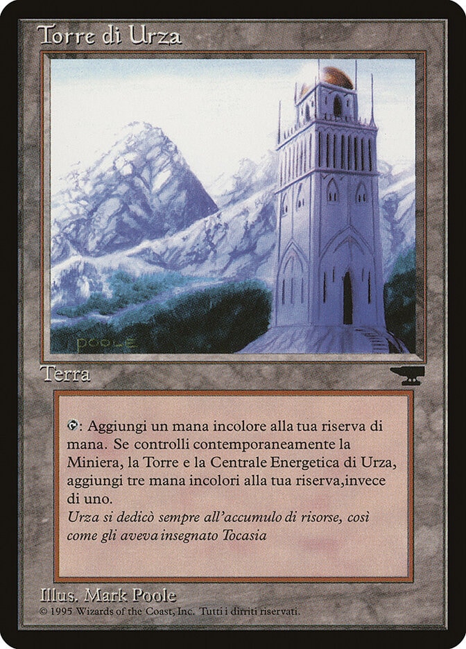 Urza's Tower (Plains) (Italian) - "Torre di Urza"