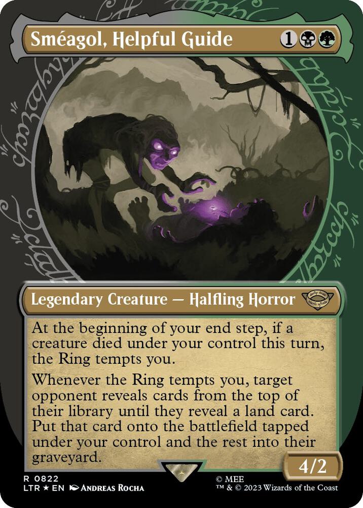 Smeagol, Helpful Guide (Showcase) (Surge Foil)