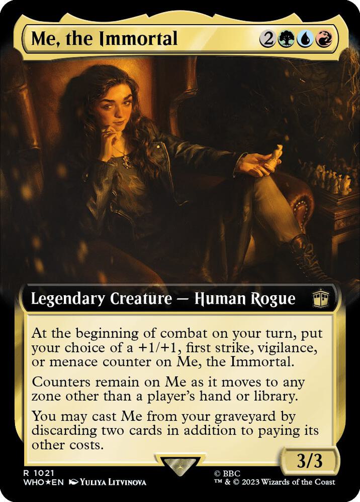 Me, the Immortal (Extended Art) (Surge Foil)