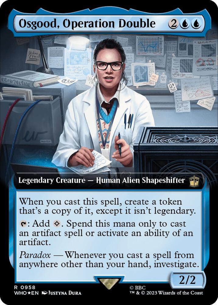 Osgood, Operation Double (Extended Art) (Surge Foil)