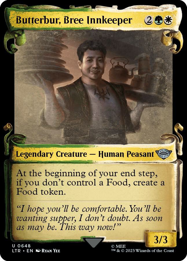 Butterbur, Bree Innkeeper (Showcase Scrolls)