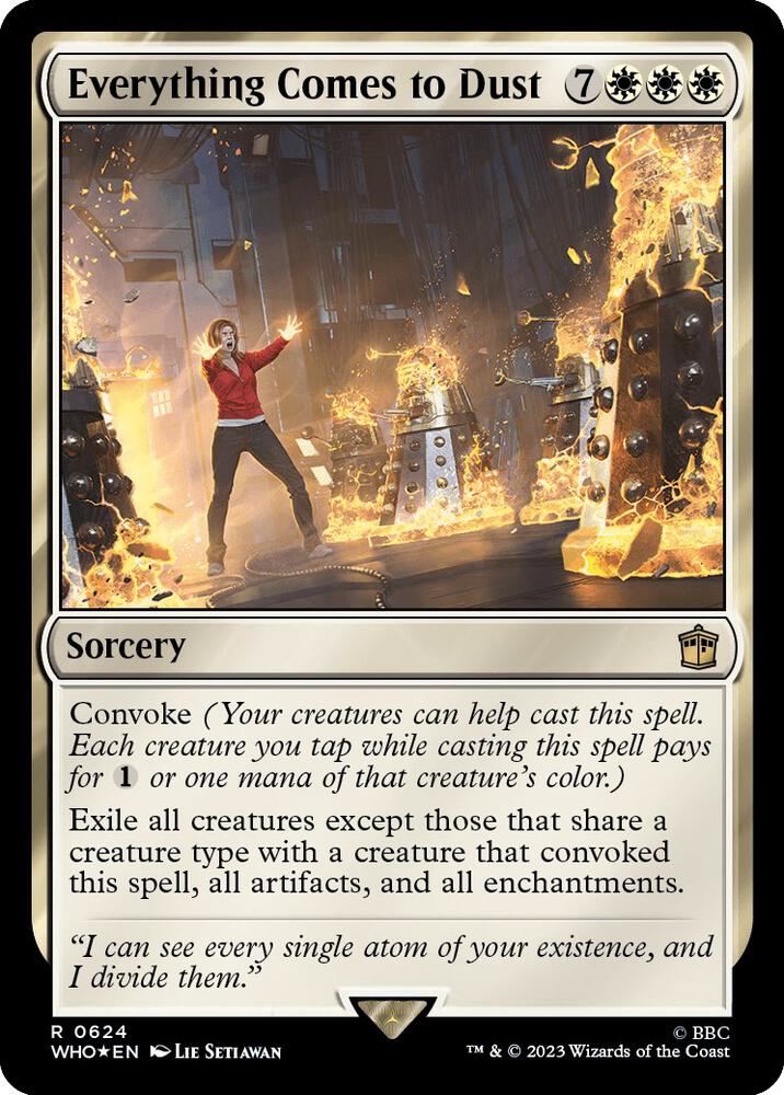 Everything Comes to Dust (Surge Foil)