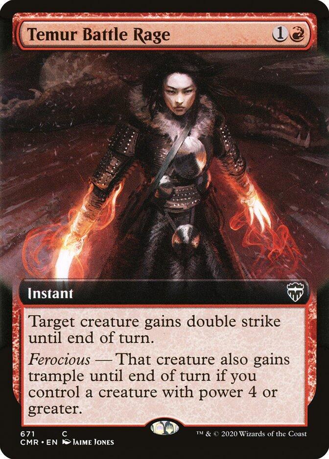 Temur Battle Rage (Extended Art)