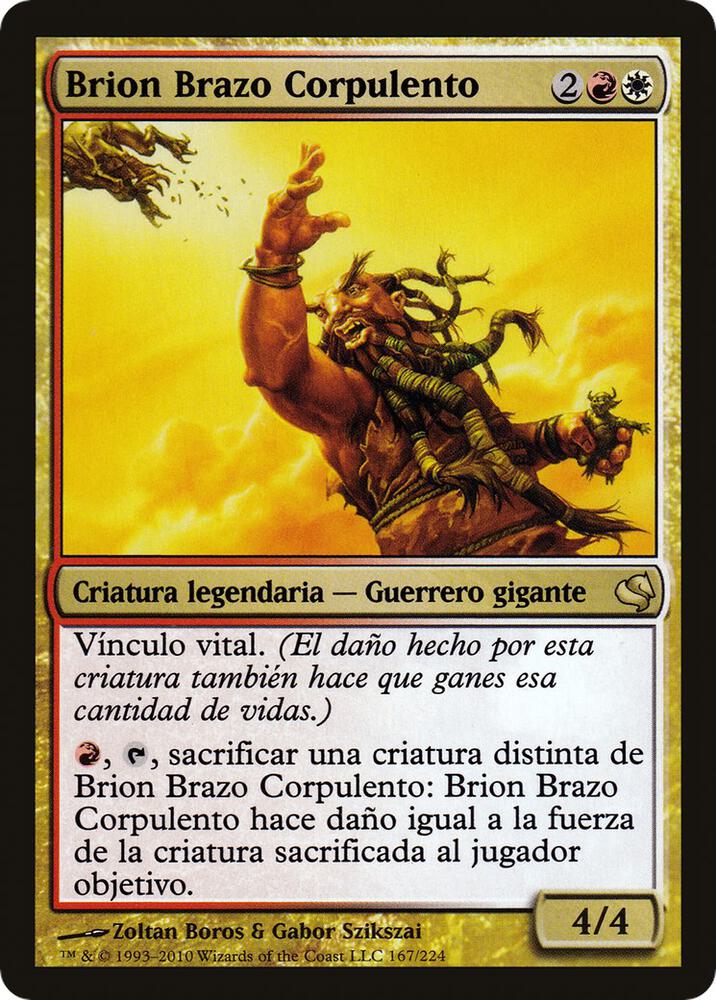 Brion Stoutarm (Spanish) - "Brion Brazo Corpulento"