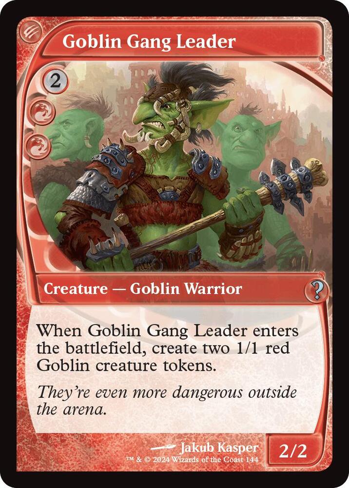 Goblin Gang Leader (Future Sight)