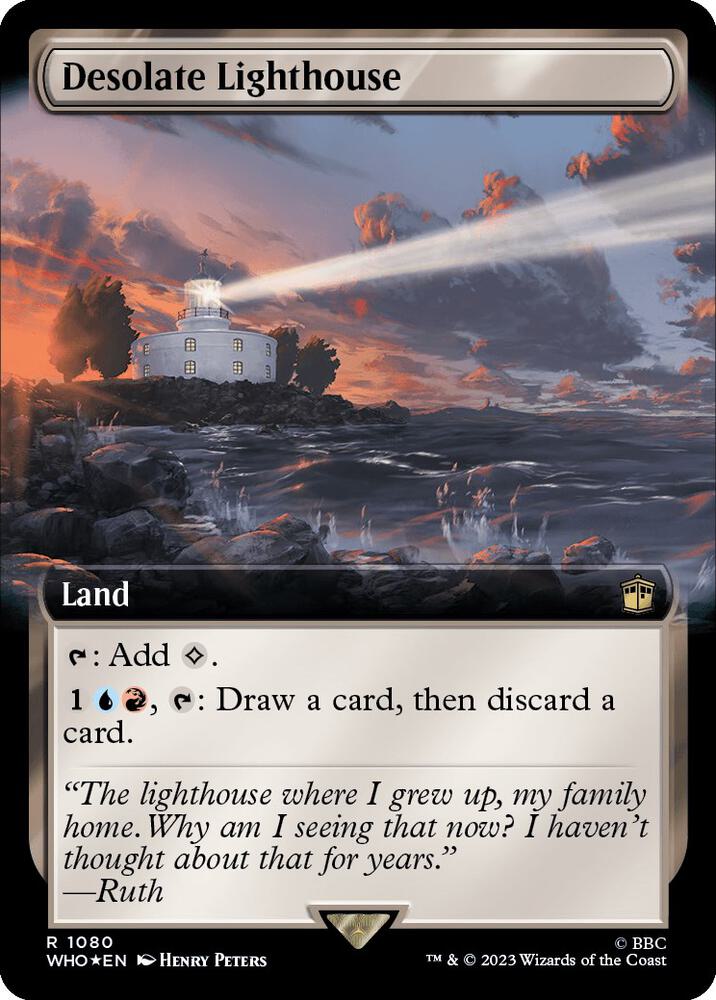 Desolate Lighthouse (Extended Art) (Surge Foil)