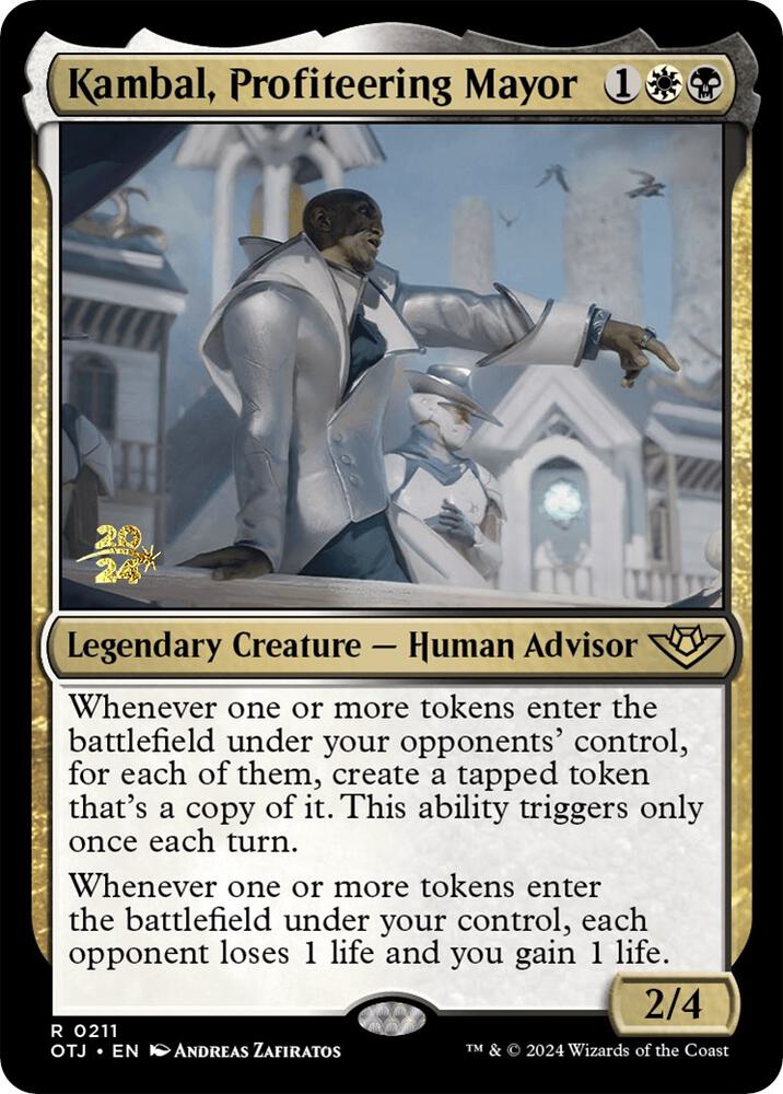 Kambal, Profiteering Mayor