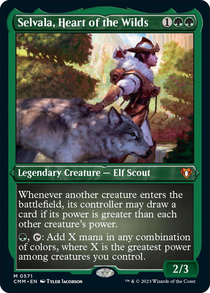 Selvala, Heart of the Wilds (Foil Etched)