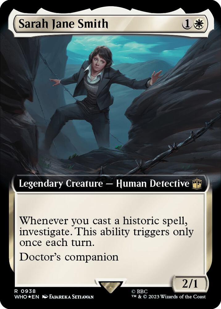 Sarah Jane Smith (Extended Art) (Surge Foil)