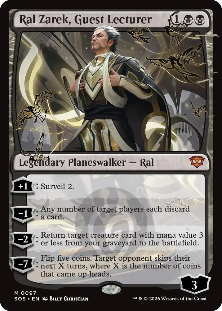 Ral Zarek, Guest Lecturer