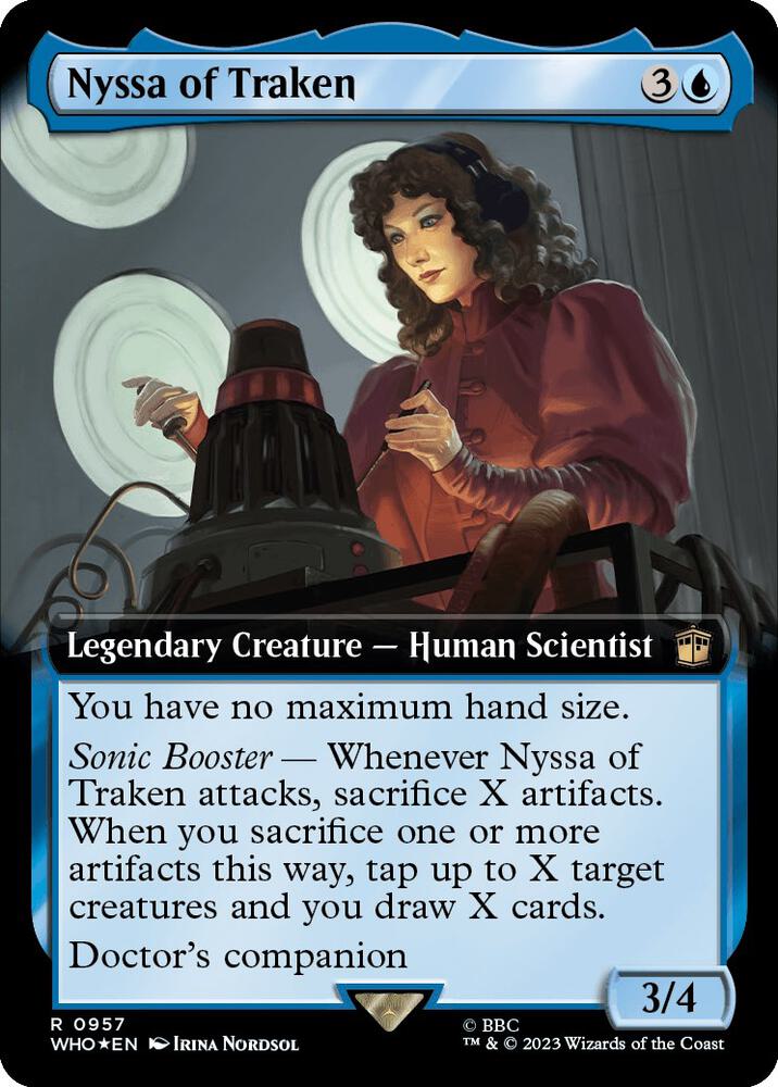 Nyssa of Traken (Extended Art) (Surge Foil)