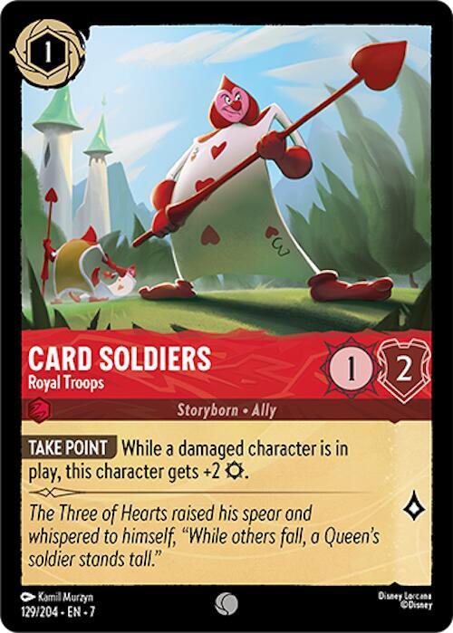 Card Soldiers - Royal Troops