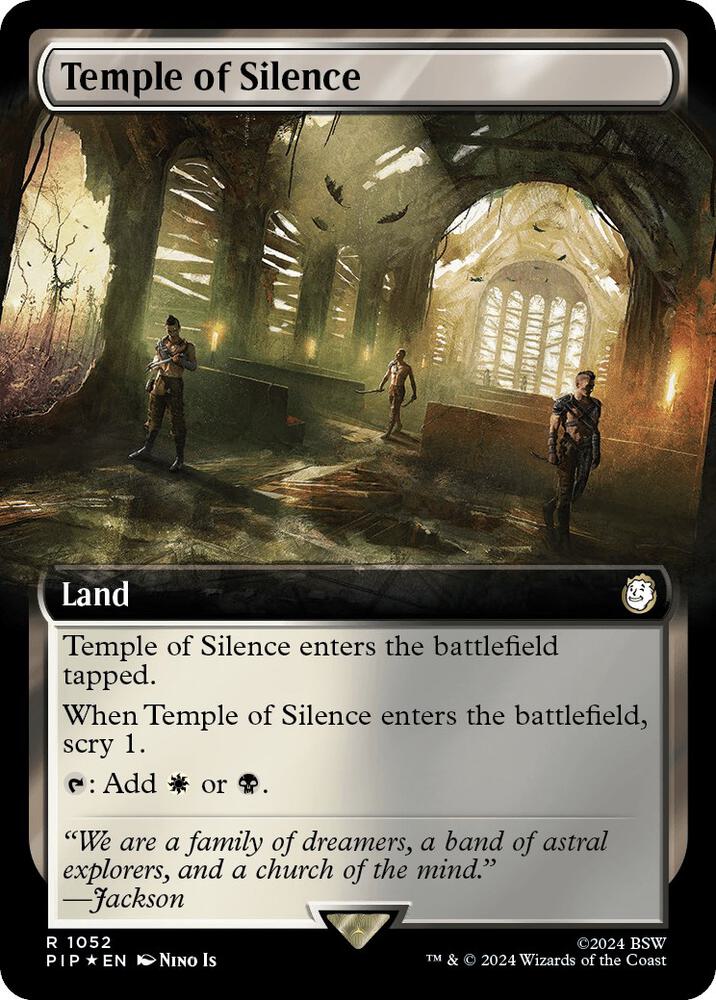 Temple of Silence (Extended Art) (Surge Foil)