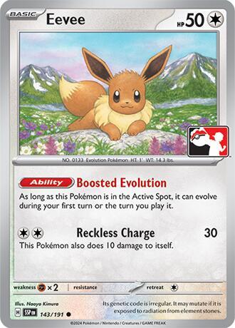 Eevee - 143/191 (Cosmos Holo)