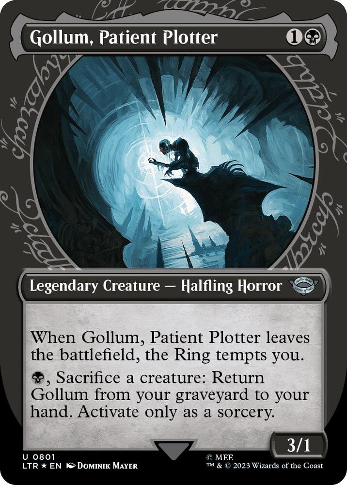 Gollum, Patient Plotter (Showcase) (Surge Foil)