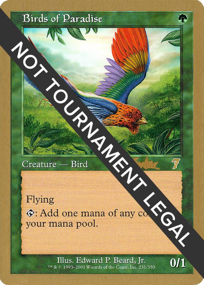 Birds of Paradise - 2002 Brian Kibler (7ED)
